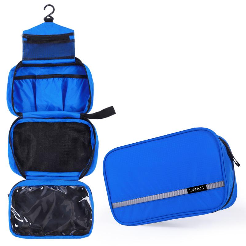 Large Capacity Waterproof Travel Toiletries & Makeup Bag with Hanging Hook for Home & Daily Use