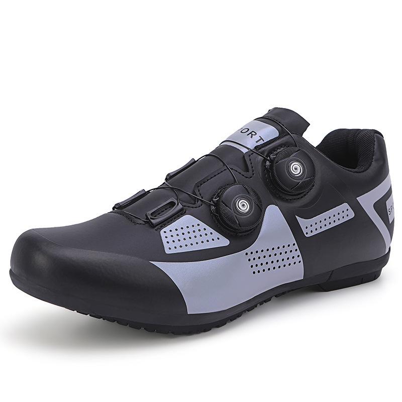 

2203 мужские и женские велотуфли, велосипедные туфли, низкая кожаная поверхность, вращающаяся пряжка, большой размер, горная дорога, разблокирована с замком 36