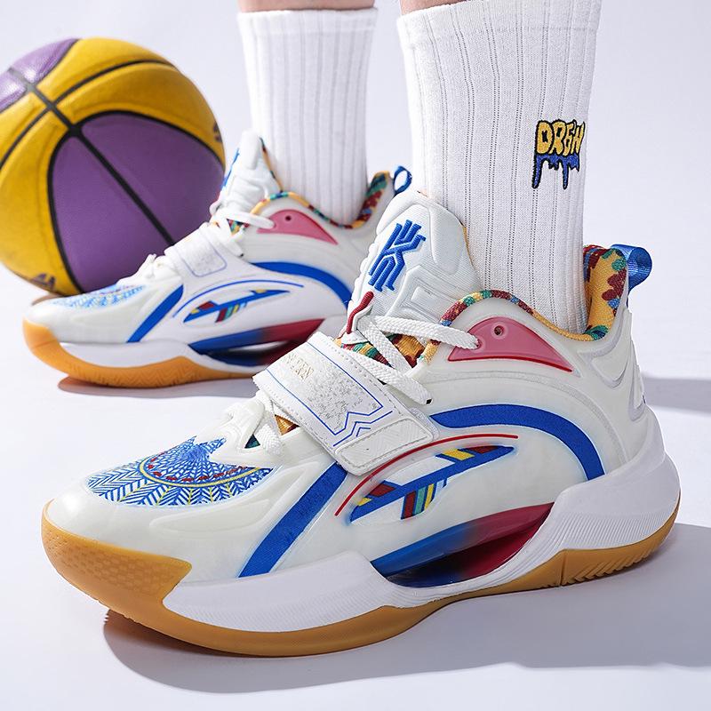 Breathable 2026 Trendy Youth Basketball Shoes - Non-slip, Thick Sole for Real Combat Sports 37