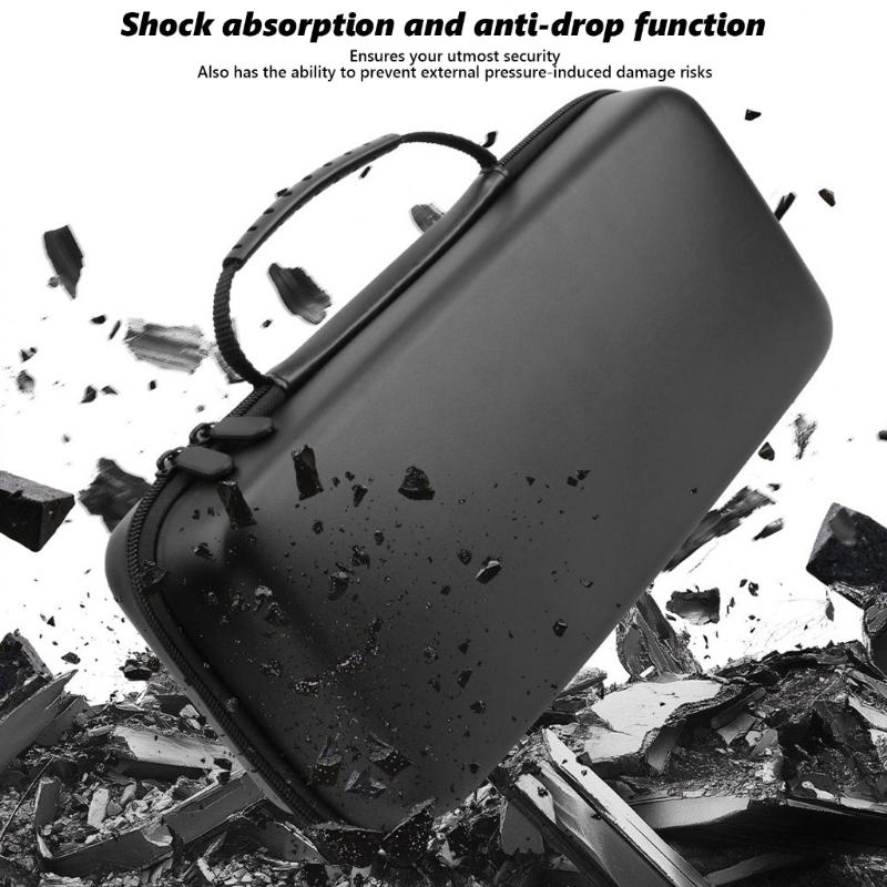 Flexible Silicone Protective Cover With AntiScratch Tempered Glass Film Portable Carrying Case For Video Game Consoles