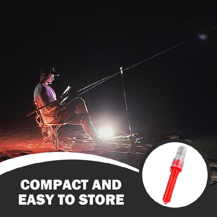 2pcs LED Fishing Lamp Boats Lamp Marine Signal Light Positioning Flashing Light Fishing Net Warning Light