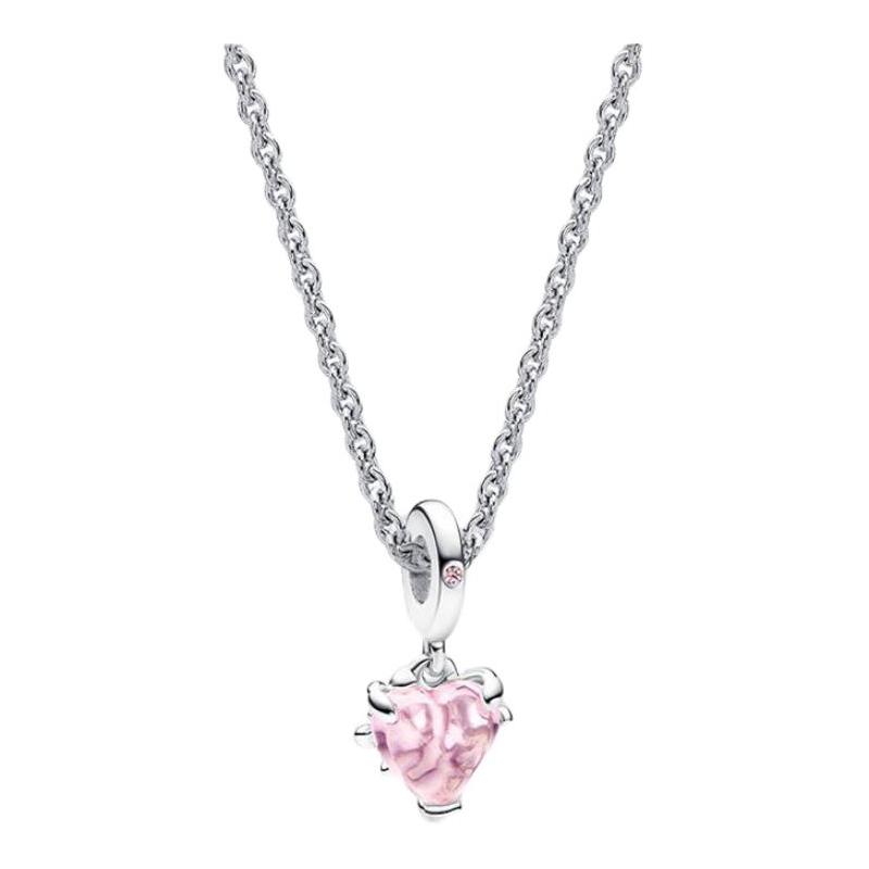 Pandora Exquisite and elegant family tree set with one heart and the same origin Synthetic cubic zirconia necklace for women ZT2670