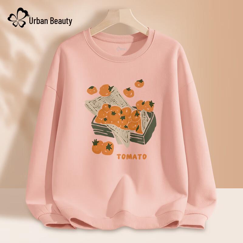 

Women s Round Neck Pullover Sweatshirt M