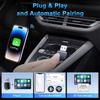 Wireless And Android Auto Adapter, 2 In 1 Converts Factory Wired To Wireless, Plug And Play, Compatible With