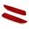 Car Bumper Reflectors Light Lamp Housing Pair Set Red For 2006-2018 Mazda 3 5 6