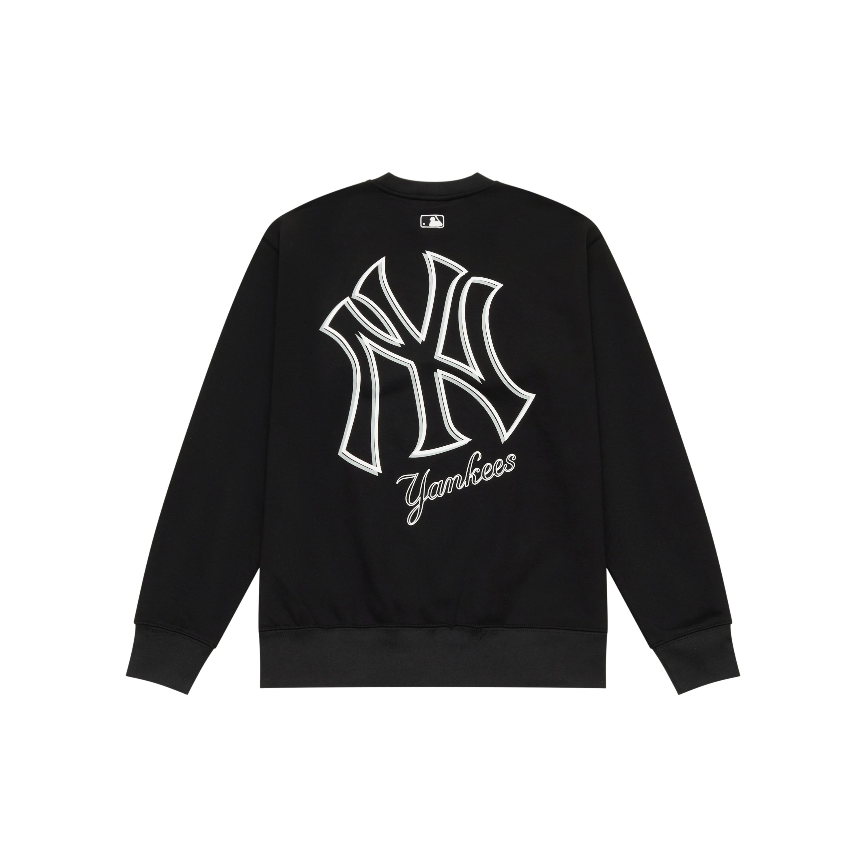 MLB New York Yankees Basic Collection 24FW American Vintage Sweatshirt Unisex Black 3AMTB9744-50BKS S