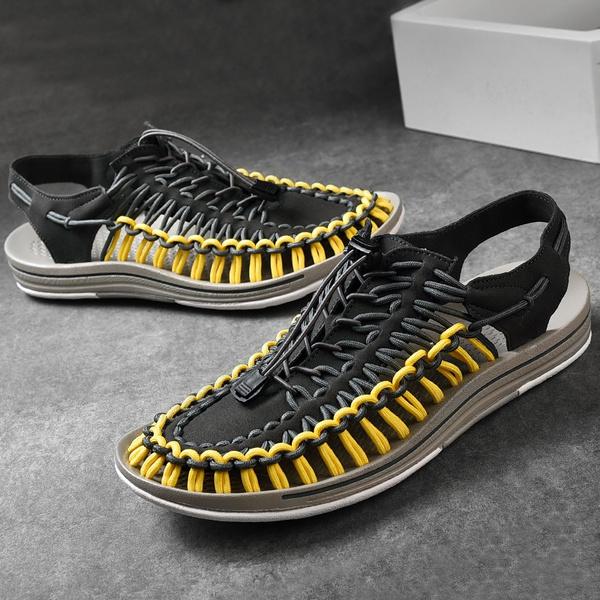 Pánské sandály pro volný čas Letní móda Prodyšné sandály Vodní plážová obuv Móda Aqua Shoe Plus vel. 8 Vel