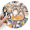52 Unique Waterproof Haikyuu!! Anime Stickers for Suitcases, Scooters, and Cars
