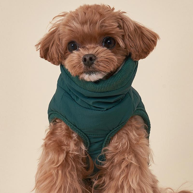 Winter Dog Clothes Warm Thermal Cotton Pet Coat Small Dogs Clothing Teddy Pomeranian Corgi Puppy Jacket Cold Weather Apparel