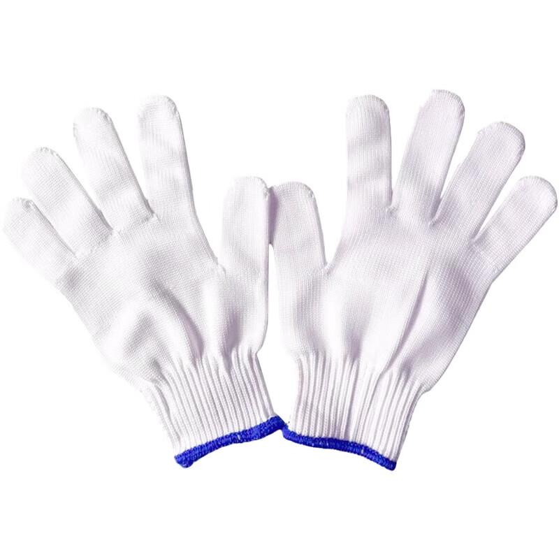 Cheng Yun 700g White Cotton-Nylon Work Gloves