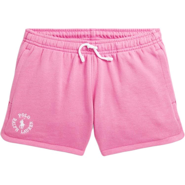 

Polo Ralph Lauren Логотип Эластичный шнурок Вышитые шорты Детские шорты Розовый CWPOSHOGBQ20096-650 S