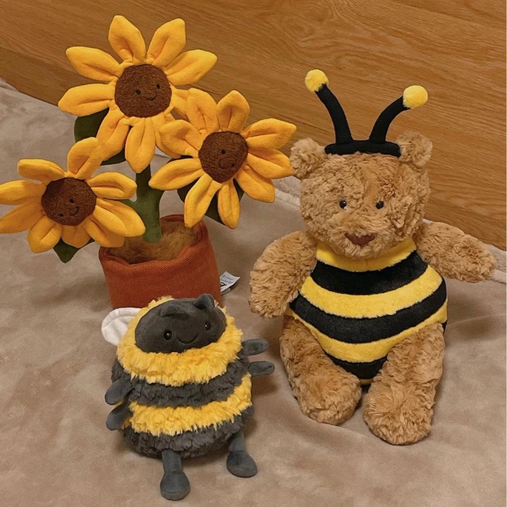 New Product: Bee Bear - Diligent Albi Little Bee Plush Toy Pendant