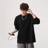 Men's Velvety Loose Fit Round Neck Pullover Sweatshirt