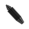 1/12Pcs Gear And Rack Silicone Cover With Clamps Universal Steering Tie Rod Dust Cover Kit Waterproof And Dustproof