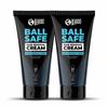 Beardo Ball Safe Haarentfernungscreme | Intim-Haarentfernungscreme für Männer | Schmerzfreie & Sichere Haarentfernung in Minuten | Mit Kokosöl, Sheabutter
