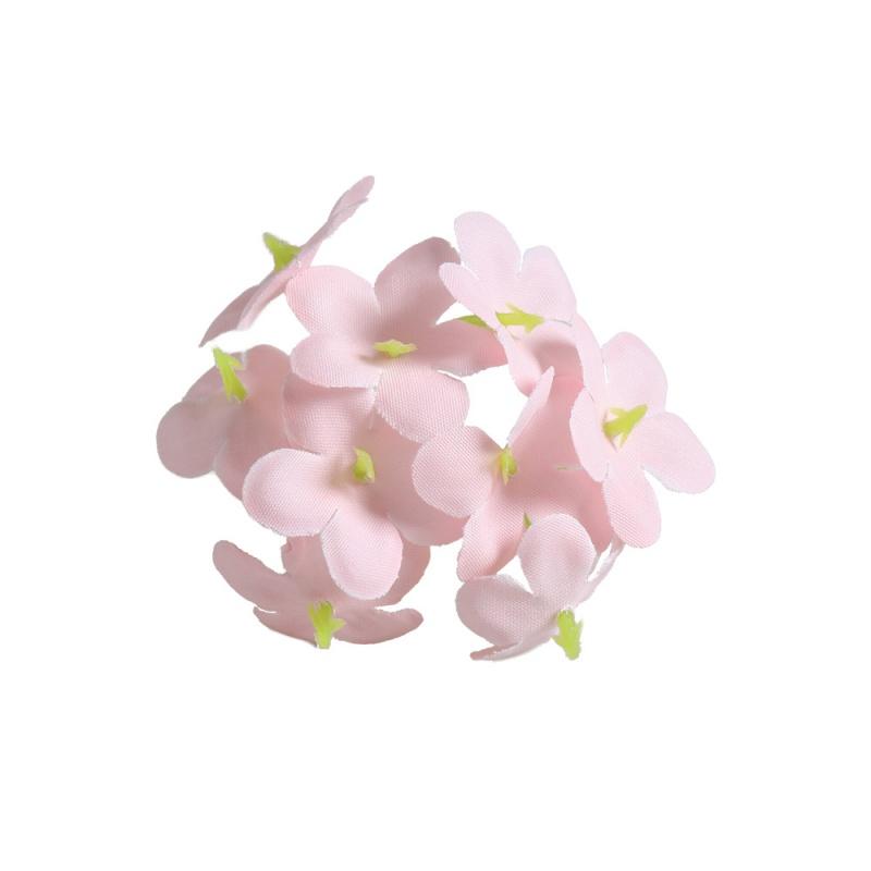 4cm 20Pcs Daisy Flower Heads Silk Hydrangea Artificial Flowers for Wedding Home Decoration DIY Christmas Wreath Gifts Accessory