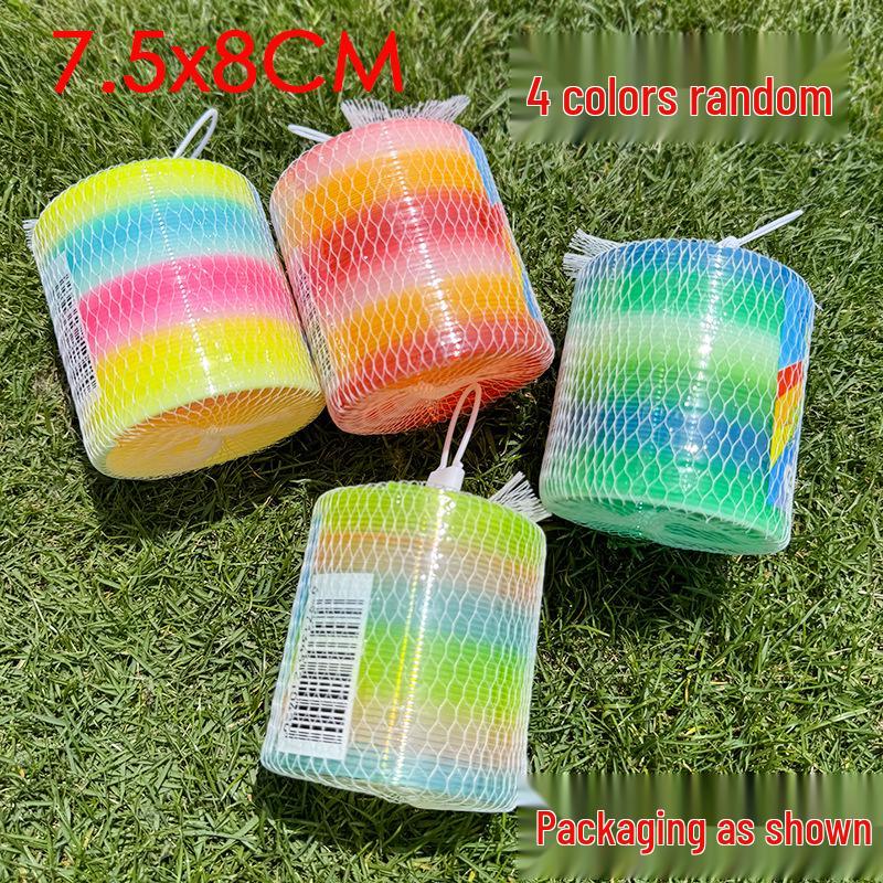 

Large Colorful Rainbow Spring Toy - Back-to-School Gift for Kids