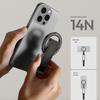 Multi-Functional Magnetic Phone Holder: Rotating, Folding Desktop & Handheld Selfie Stick Tripod for Portable Photography.