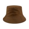 Pure cotton high quality double-sided fisherman hat Korean version face slim basin hat sun protection bucket hat embroidery