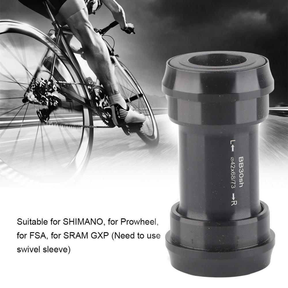 Aluminum Alloy Press Fit Bearing Black Sealed Bearing Bottom Bracket Cycling Accessory