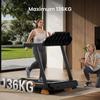 Foldable Treadmill - ROBORE - SF20 - 0–15% Incline - Quiet 3.0 HP Motor - Triple Cushioning