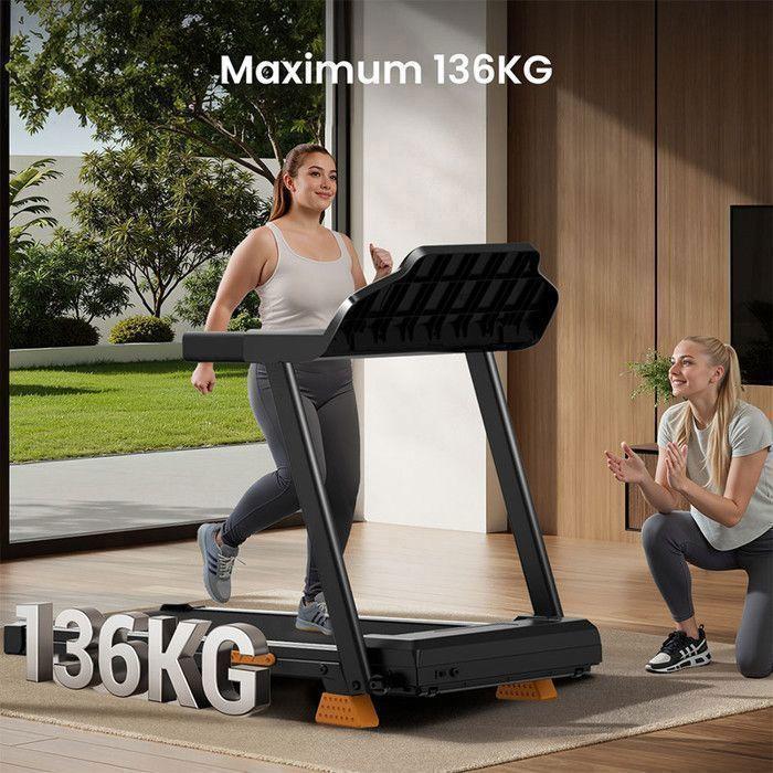 Foldable Treadmill - ROBORE - SF20 - 0–15% Incline - Quiet 3.0 HP Motor - Triple Cushioning