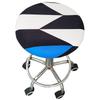 Home Hocker, runder Stuhlbezug, floraler Schonbezug, Spandex-Sitzbezug, elastischer Stuhl, Bar, mehrfarbig