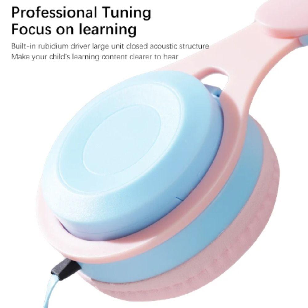 Folding Style Cellular Wired Headset Wired Wired Headworn Earphones  Birthday Gift
