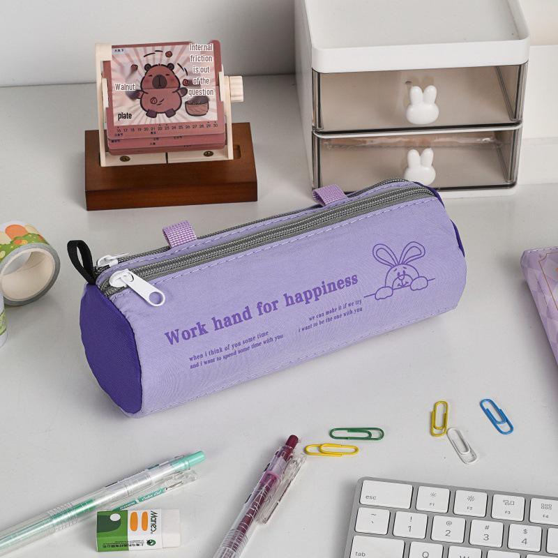 2026 American Style Multi-layer Large Capacity Pencil Case - Cute, Portable, and Simple Design.