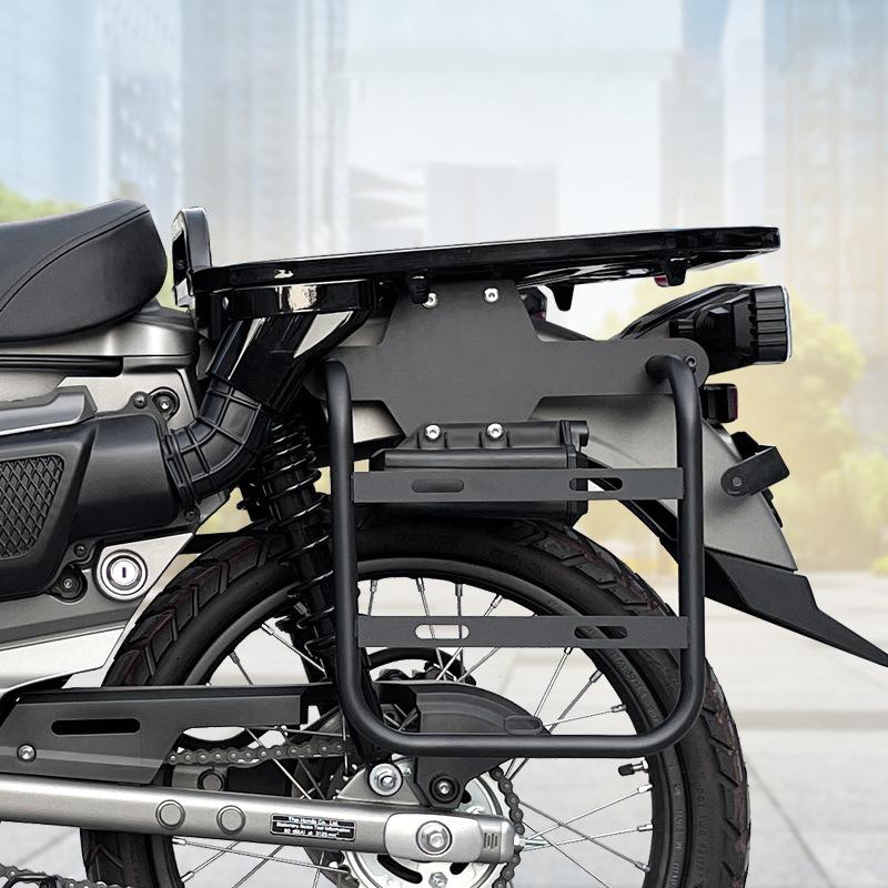Motorcycle Side Bags Bracket Mount Holder for Honda CT125 Saddlebag Support Universal Fit Durable Aluminum Accessories