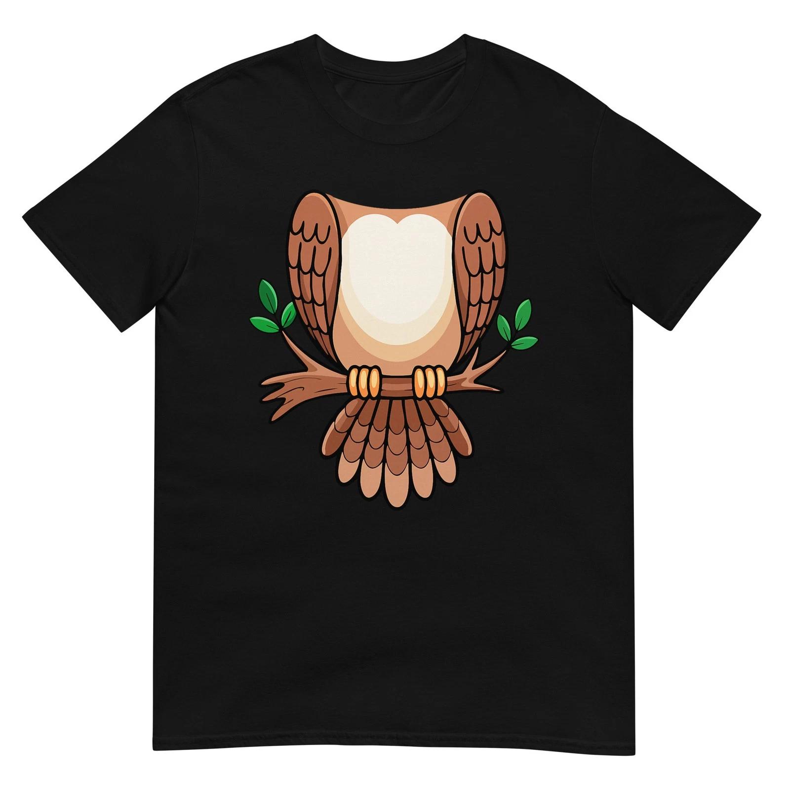 Owl Shirt Adult Men Women Kids Owl Costume T-Shirt XL