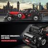 MOULD KING 10114 Technical Building Block The T50 Vintage Car Set Assembly Classic Car Brick Toys Model Kids Christmas Gift
