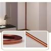 1PC 5M/196.85in Self-Adhesive Wall Corner Decor Strip Anti-collision Mirror Wall Sticker Internal External Corner Decor Strip