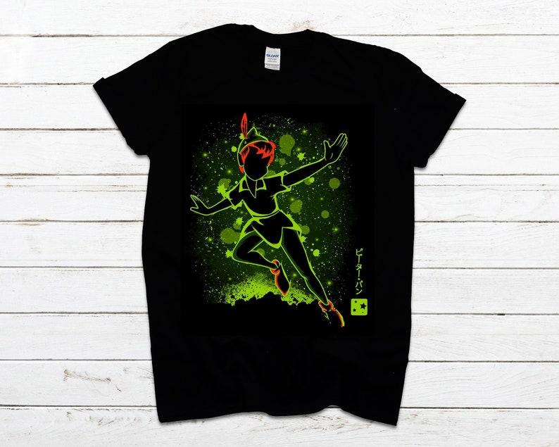 Top T-Shirt Tee Shirt Peter Pan Walt Disney Men Women Kids Children 160