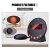 Extra Loud Alarm Clock with Bed Shaker for Heavy Sleepers Adults Kids Teenagers