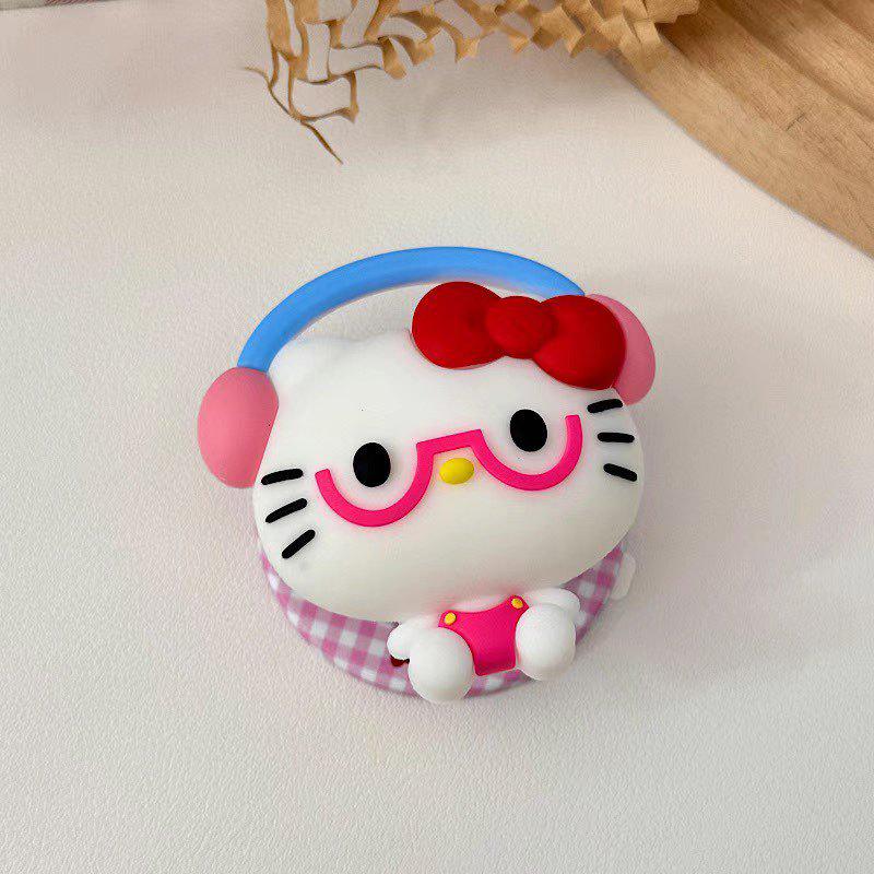 3D Silicone Cartoon Crying Star Mobile Phone Stand & Retractable Airbag Holder
