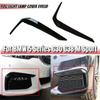 For BMW 5 Series G30 G38 M Sport 2018 2019 2020 Front Fog Light Lamp Cover Eyelid Eyebrow Decoration Strips Outer Foglight Trim