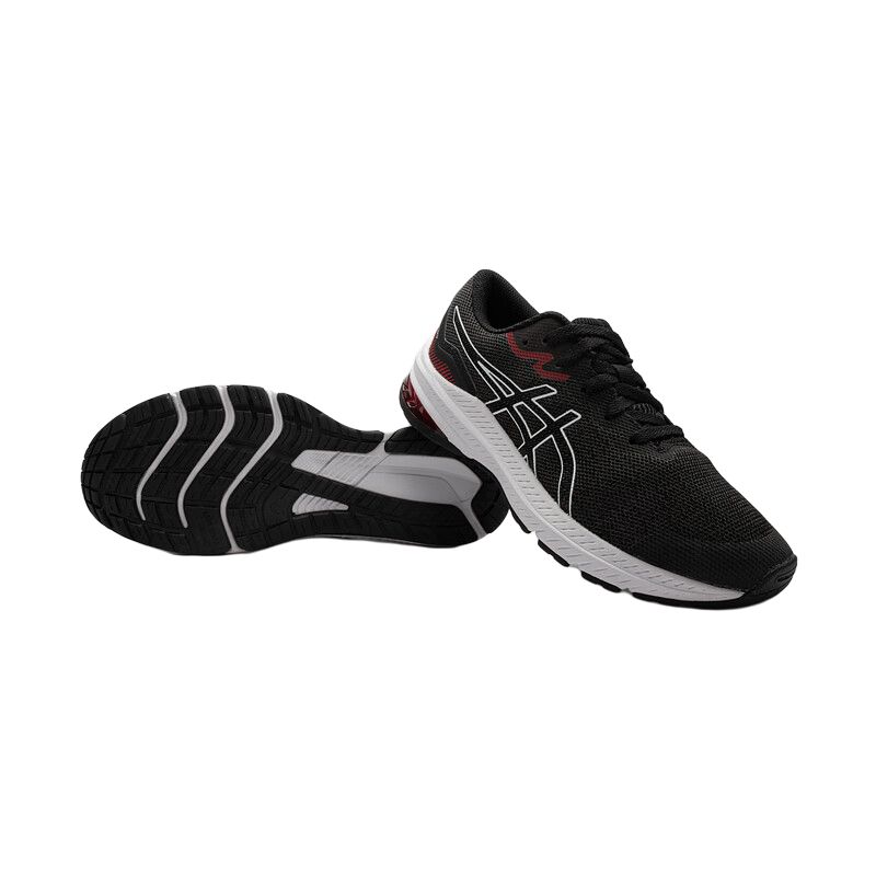 Asics GT 1000 11 GS Black Electric Red Kids Sneakers 1014A237-008