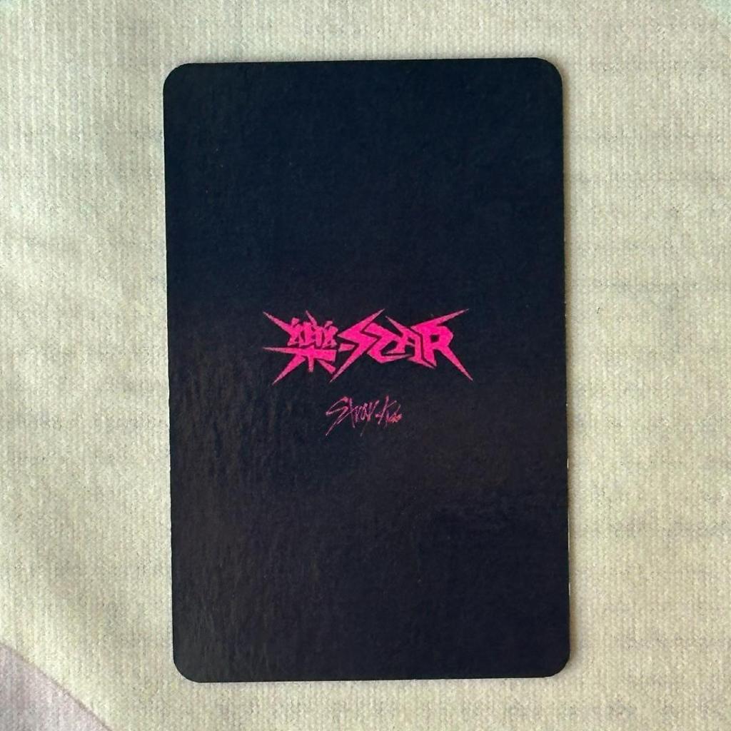 [USED] StrayKids Raku-STAR 1st week trading card Changbin