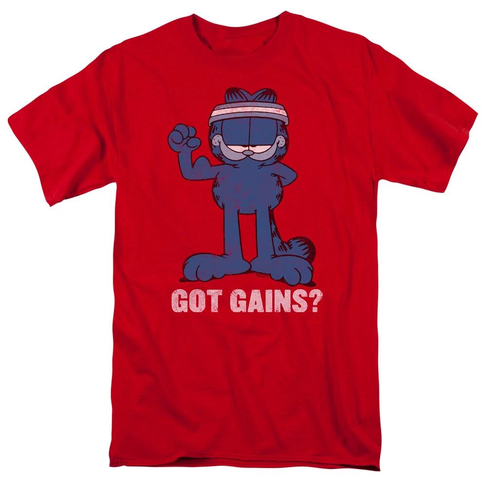 Garfield  Got Gains  T-Shirt - Regular or Tank - to 5X M