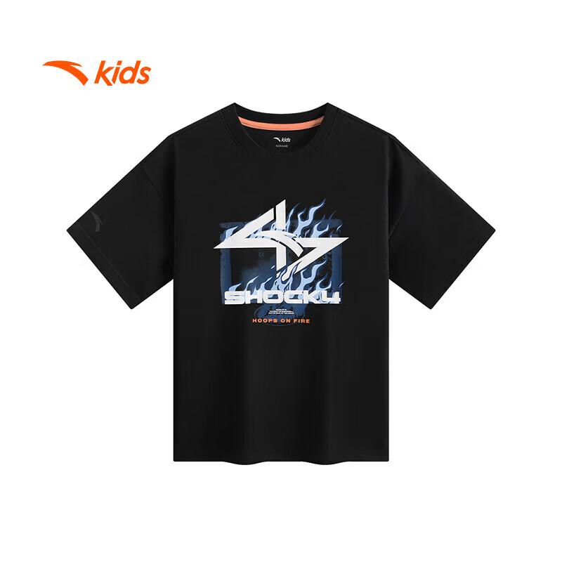 Anta Kids  Basketball Series Breathable Short Sleeve T-Shirt 150