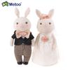 Metoo Wedding Bunny Plush Doll Charming Couple Dolls Soft Pp Cotton Stuffed Animal