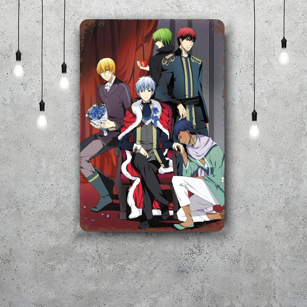 kuroko no basket replace plus Vintage Metal Tin Signs Posters Decor Retro Metal Plaque Wall Art Decor for Garage Bar