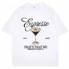 Sabrina Carpenter Espresso Martini Print T Shirt Fashion Aesthetic Unisex Women Tshirts Loose Casual Soft Cotton Tops Streetwear