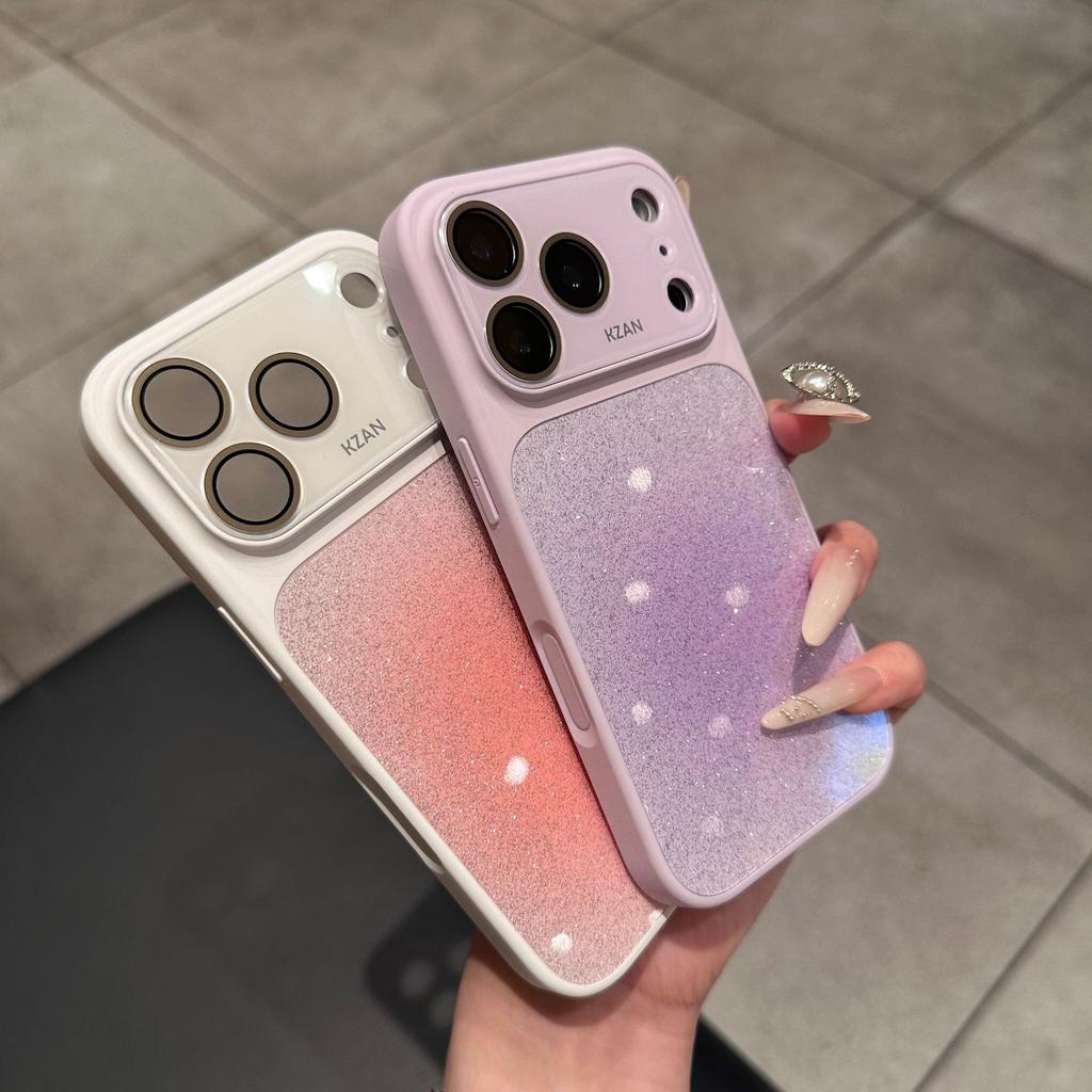 17 Applicable iPhone16promax Glitter Gradual Change 16 Apple 17pro Mobile Phone Case 17promax Protective Case