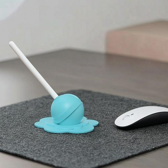 Pen And Pencil Cup 3D Printed Holder Desk Organizer, Creative Melting Lollipop Holder, Accessory Multifunctional Stand, Compact Office Decor Gift for