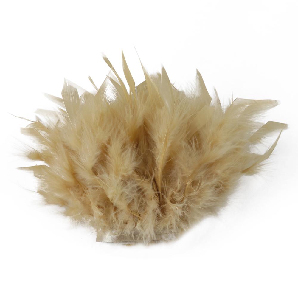 1/2M White Turkey Feathers Trim 10-15CM Fluffy Plumes Ribbon for Crafts Carnival Party Clothing Decoration Sewing Accessories