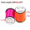 1Spool/6Spools Polypropylene Fly Mark Yarn 6 Colors Available Dubbing Fine Dry Wet Fly Fibers Spinner Wings Fly Tying Parachutes Materials
