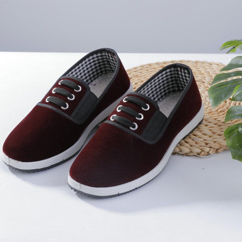 

Cloth shoes spring, summer and autumn durable round head breathable comfortable wear-resistant casual shoes versatile soft sole 44