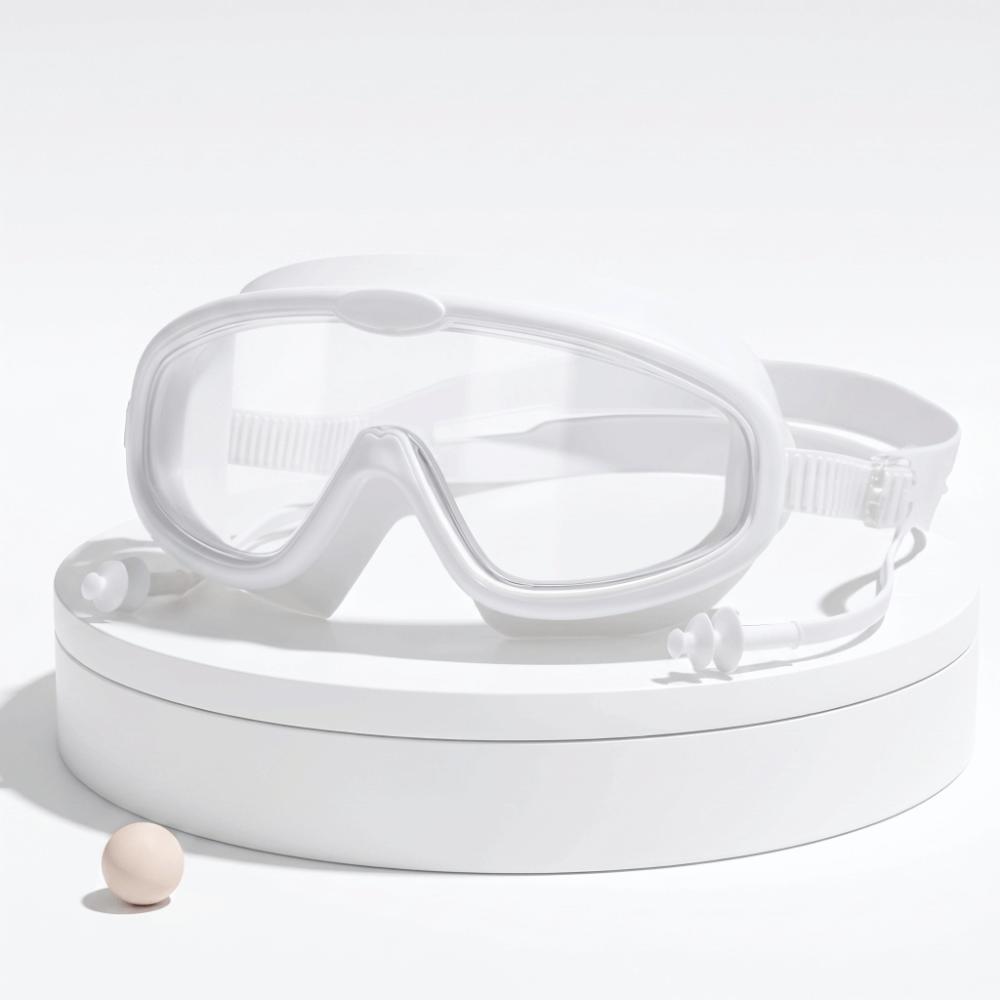 Wide View Big Frame Swim Goggles Anti-Fog Large Frame Swim Goggles Swimming Goggles Swimming